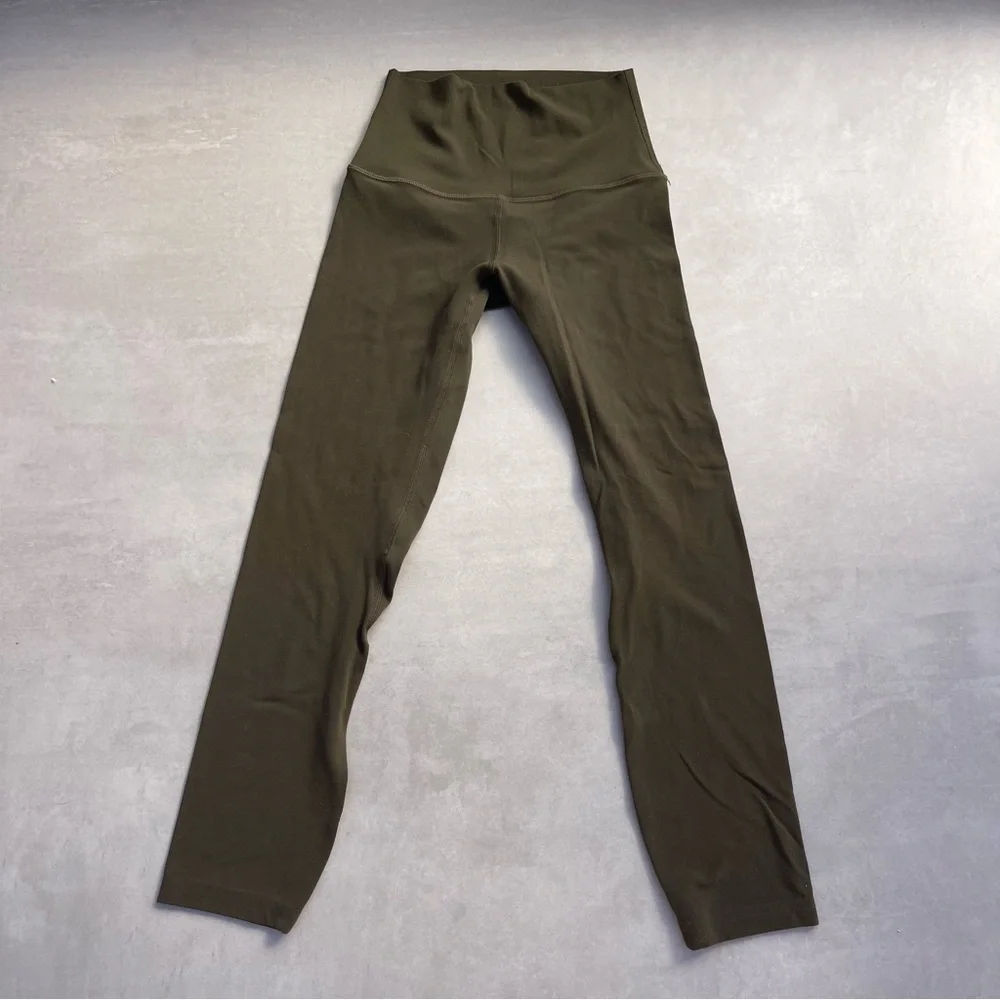 Olive Lulu lemon Align Pant